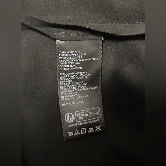 NWT Free People Black Lacey Vegan Suede Vest, Size S - Picture 8 of 8